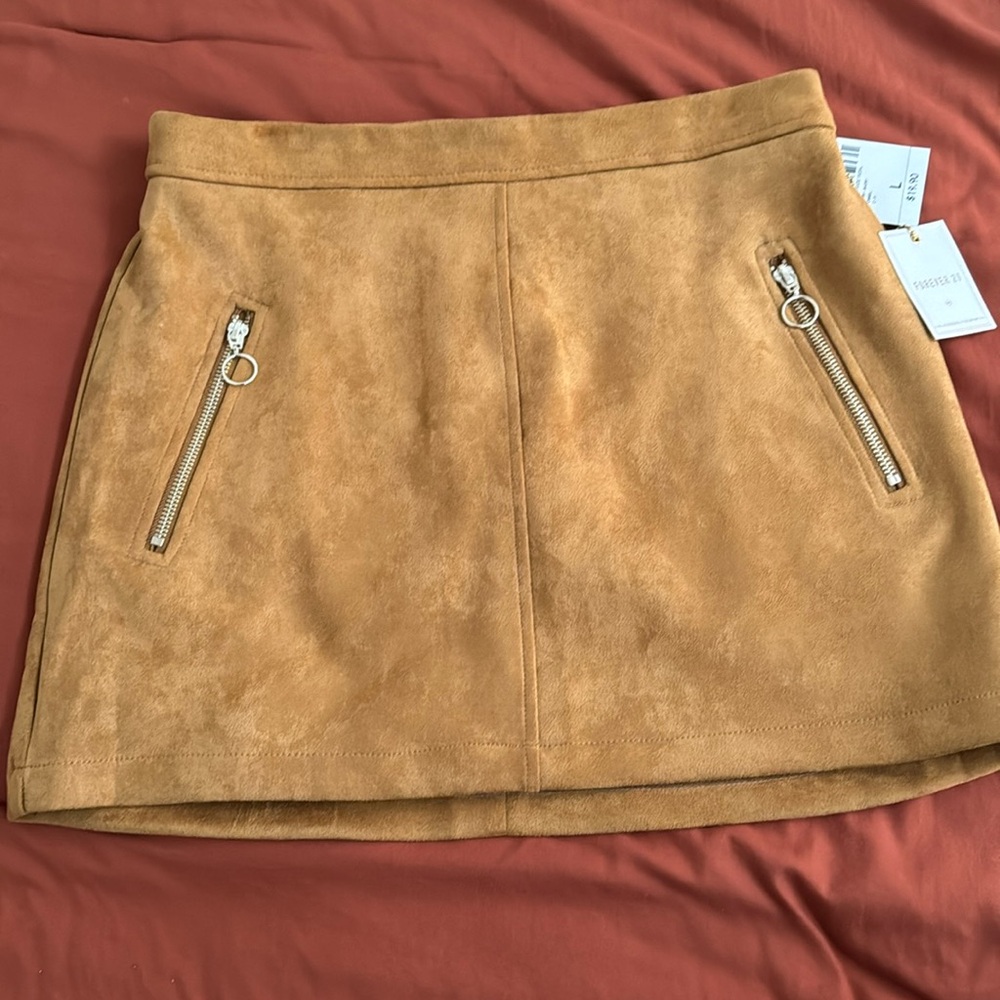 NWT Suede Forever 21 Skort
